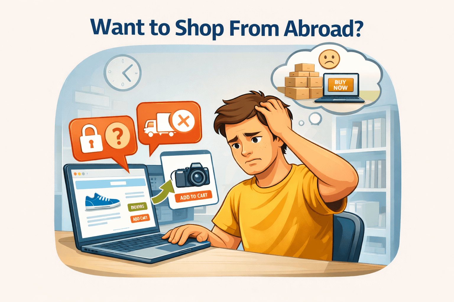 Want to shop from abroad?